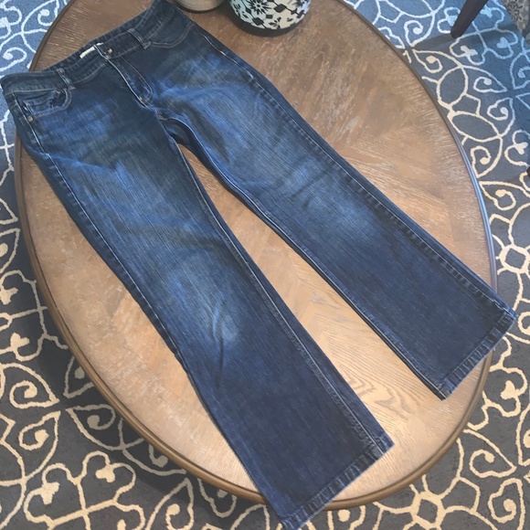 WHBM Women's 8S Blanc Flare Jeans - Picture 3 of 4